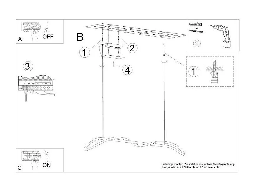 Lampe suspendue Luma 148 noir LED 2700-6500K