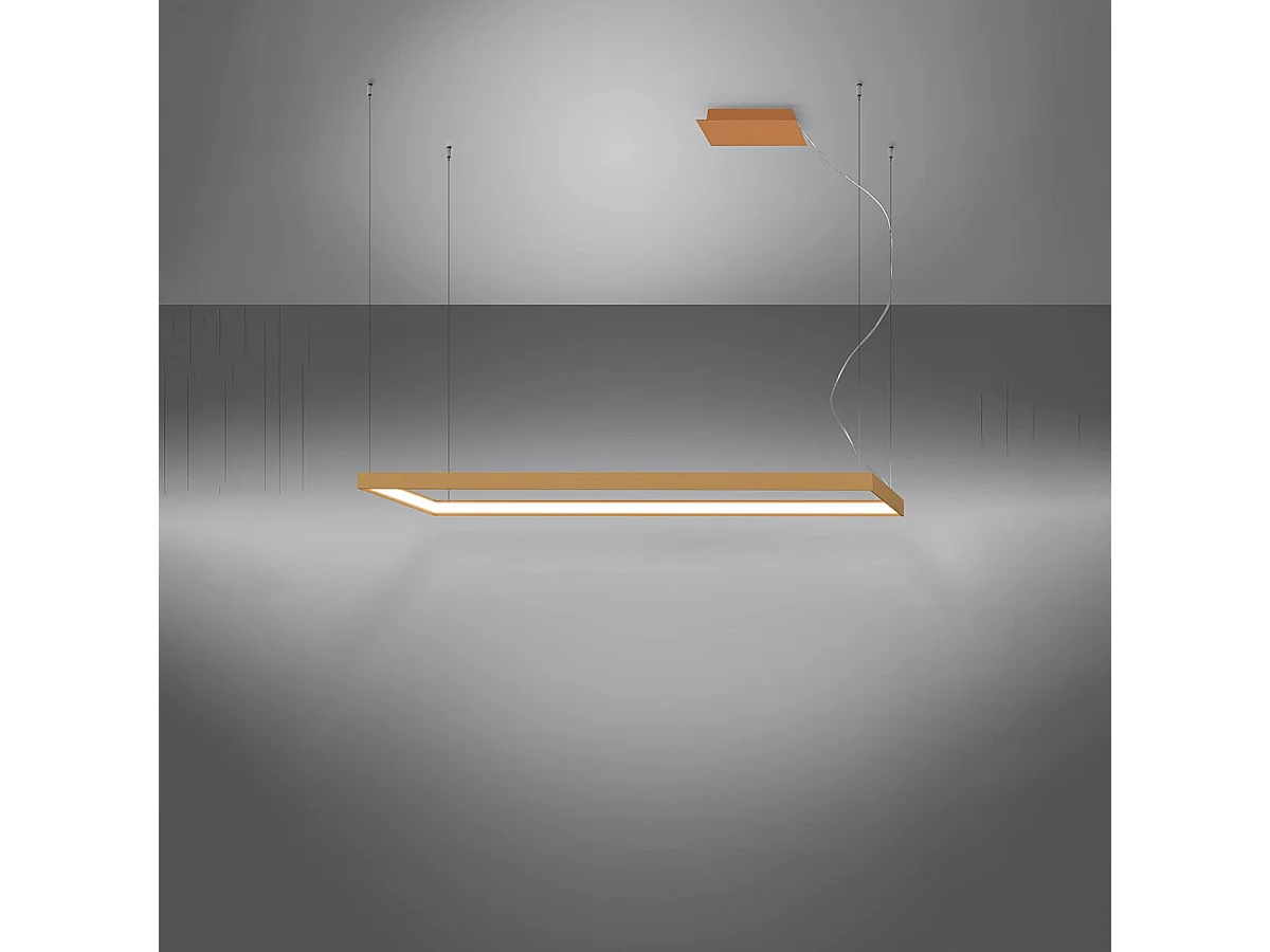 Lustre Sirius L doré 4000K