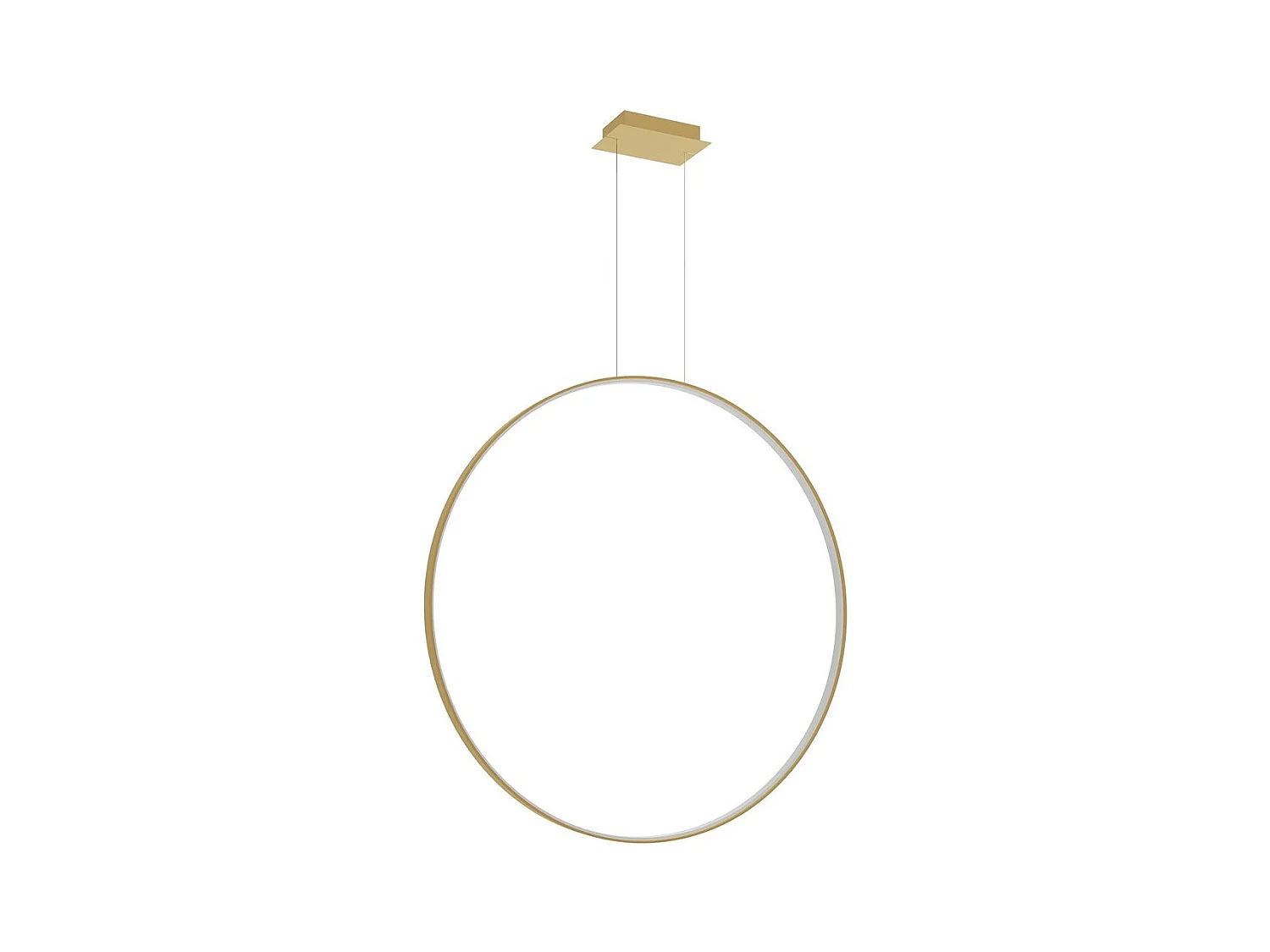 Lampe suspendue Nyra 110 dorée LED 3000K