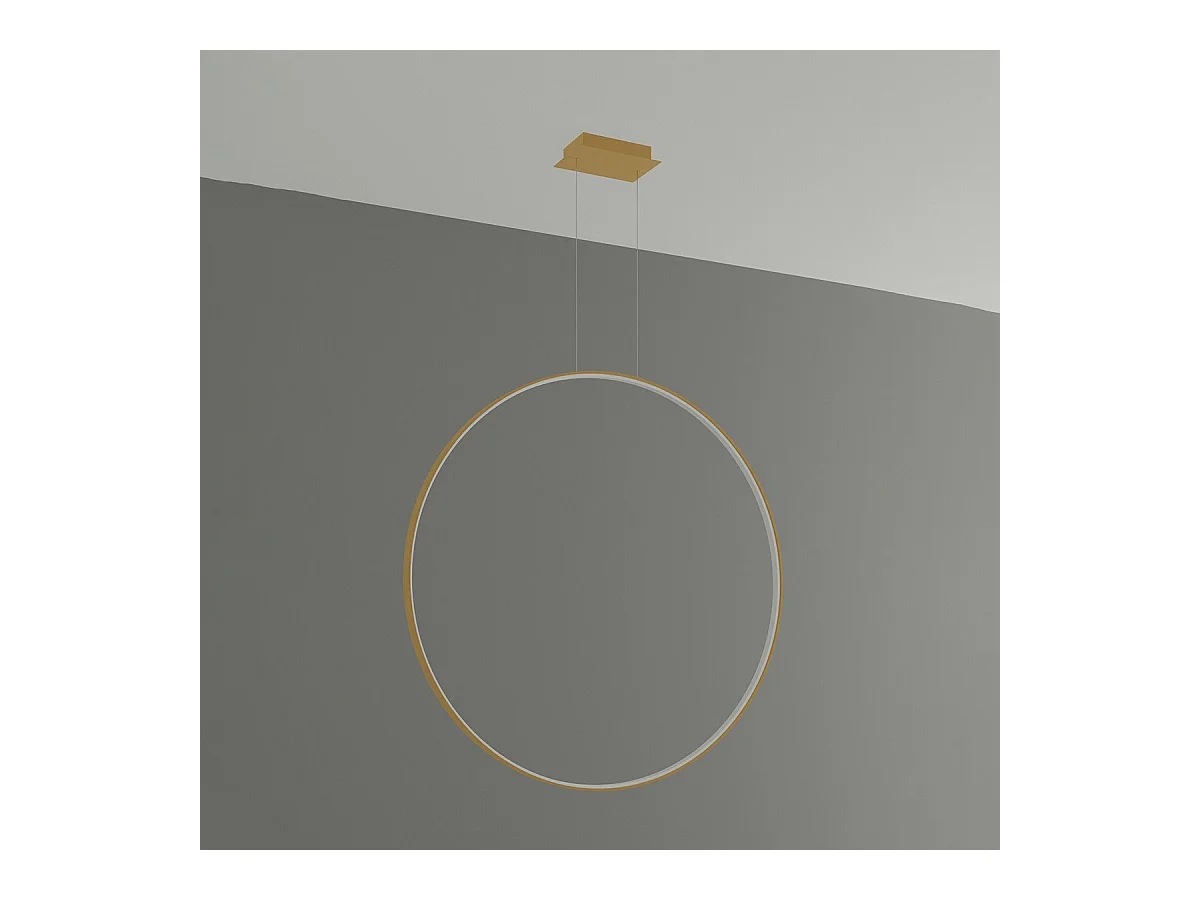 Lampe suspendue Nyra 110 dorée LED 3000K