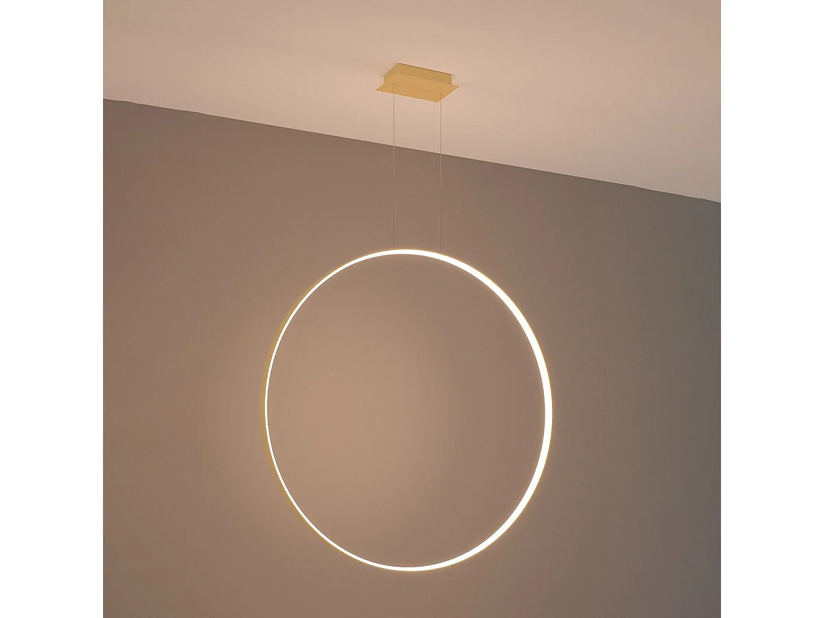 Lampe suspendue Nyra 110 dorée LED 3000K