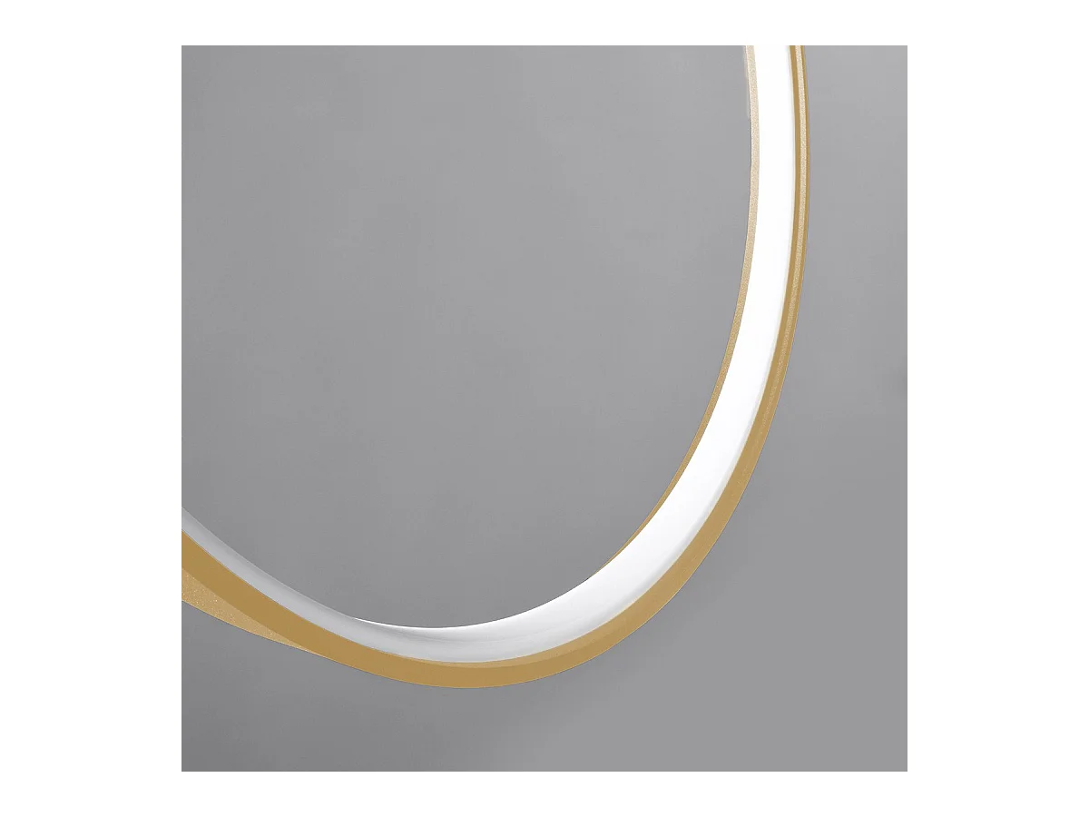 Lampe suspendue Nyra 110 dorée LED 3000K