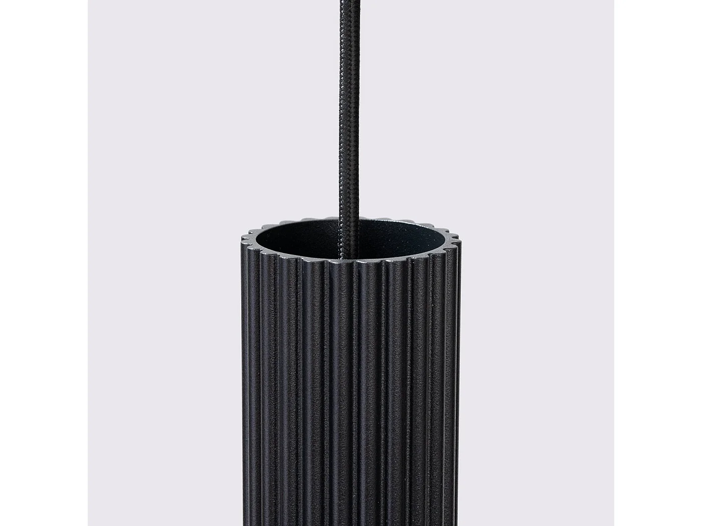 Lampe suspendue Onyx 1 noir