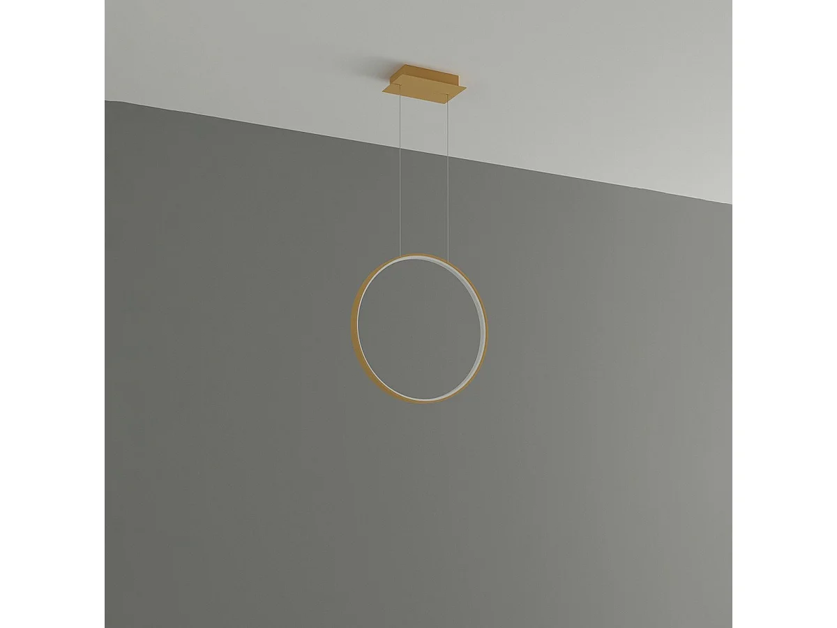 Lampe suspendue Nyra 55 doré LED 4000K