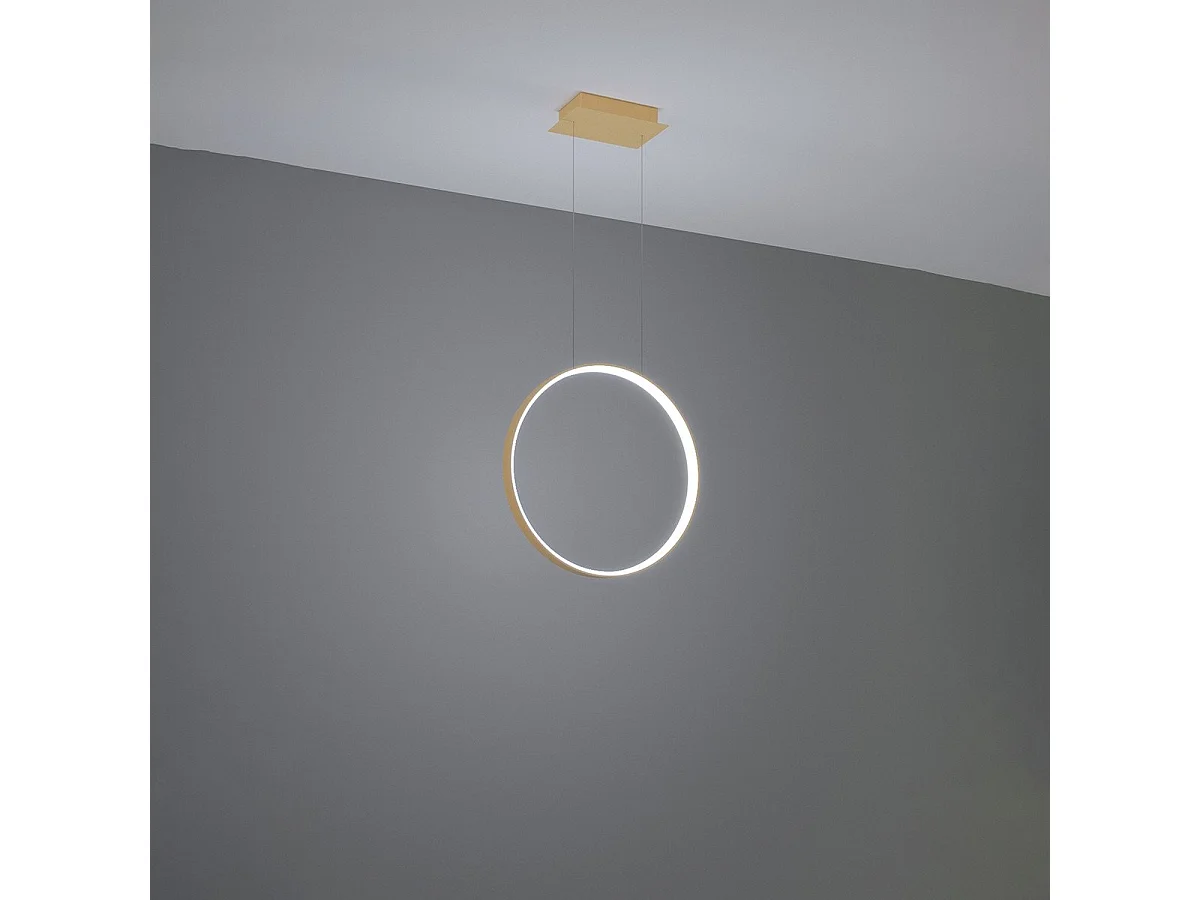 Lampe suspendue Nyra 55 doré LED 4000K