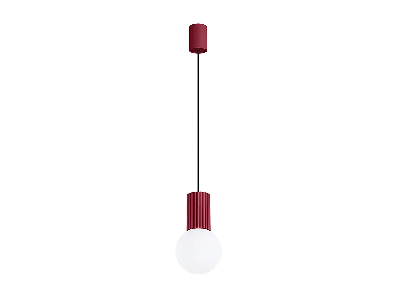 Lampe suspendue Orbis 1 bordeaux