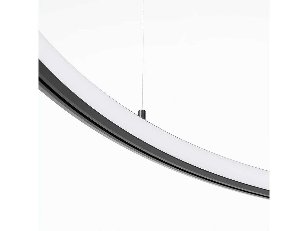 Lustre Selis 120 noir LED 3000K