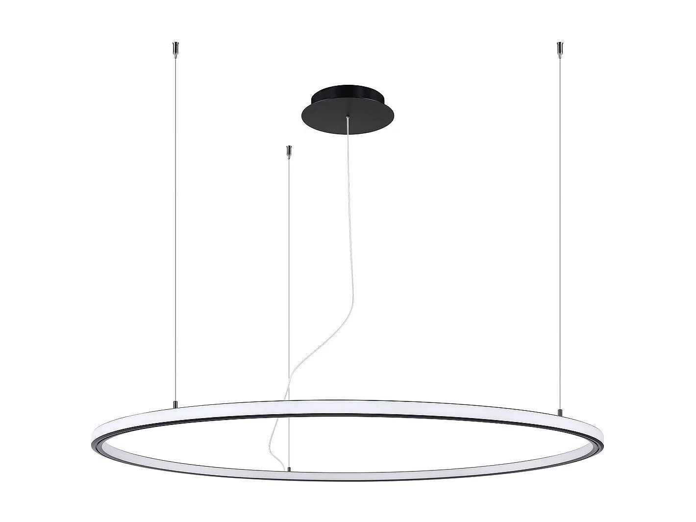 Lustre Selis 120 noir LED 3000K