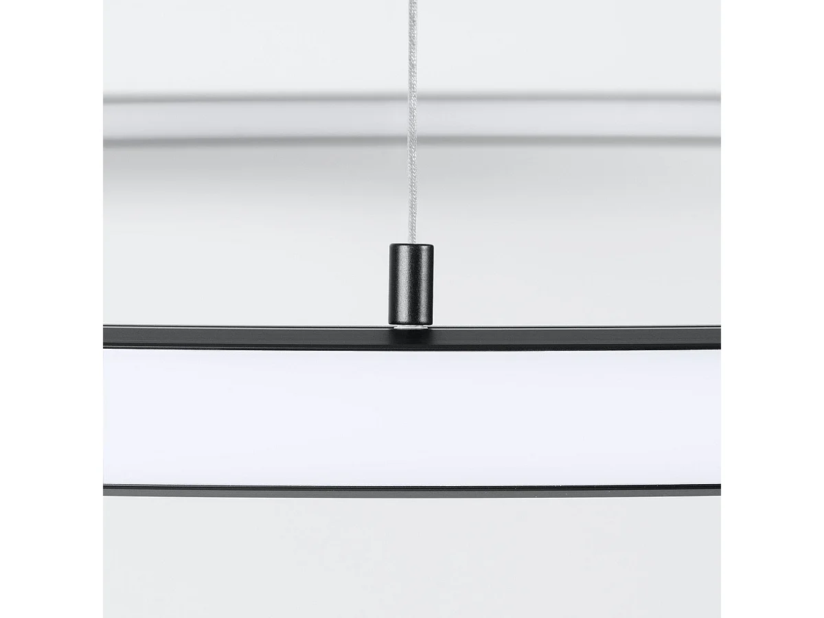 Lustre Selis 120 noir LED 3000K