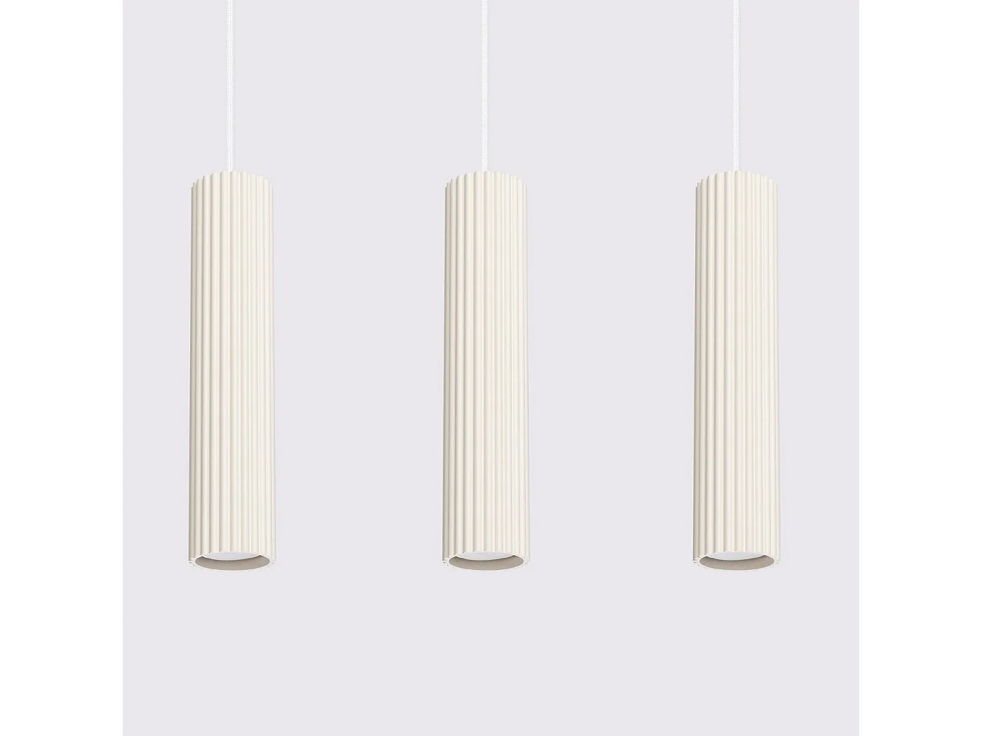 Lampe suspendue Onyx 3L beige