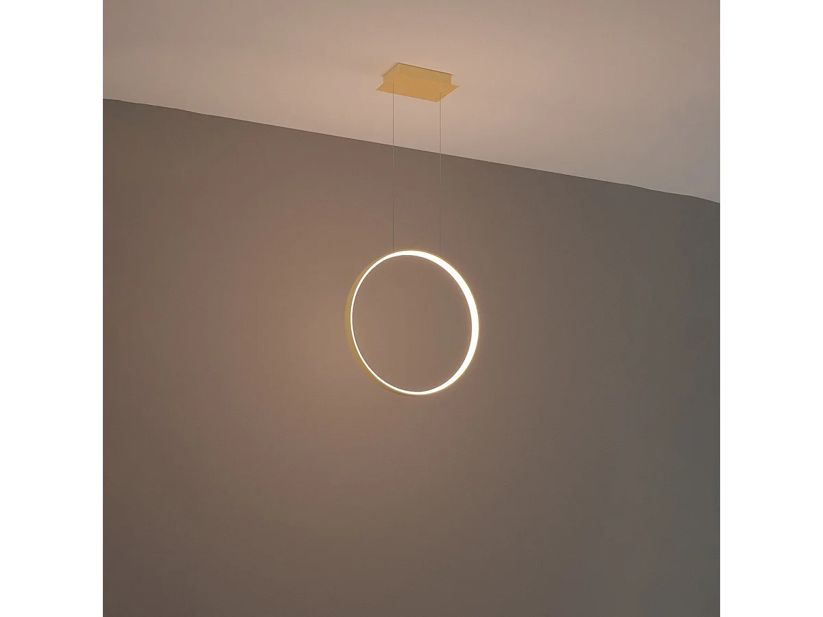 Lampe suspendue Nyra 55 doré LED 3000K