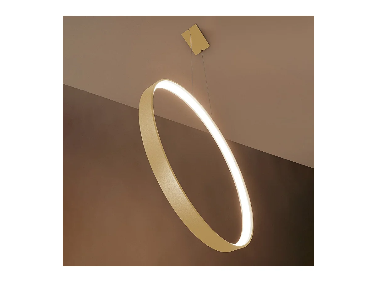 Lampe suspendue Nyra 55 doré LED 3000K