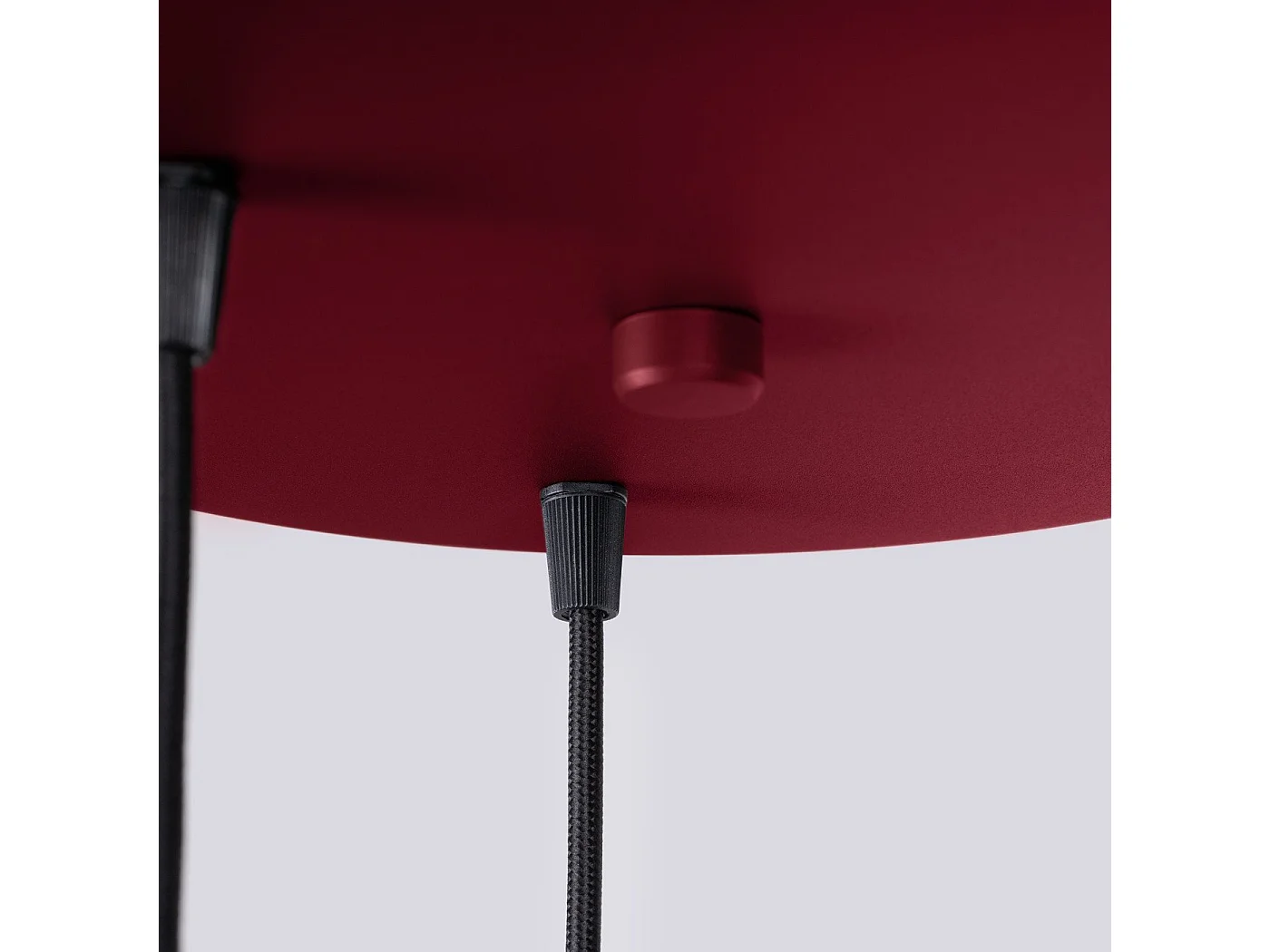 Lampe pendante Orbis 3P bordeaux