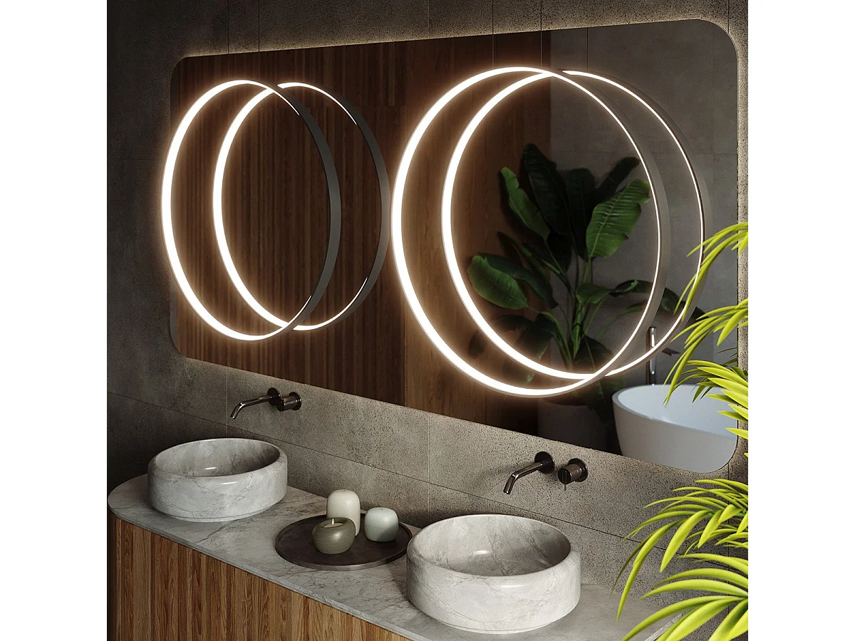 Lampe suspendue Nyra 55 noir 4000K