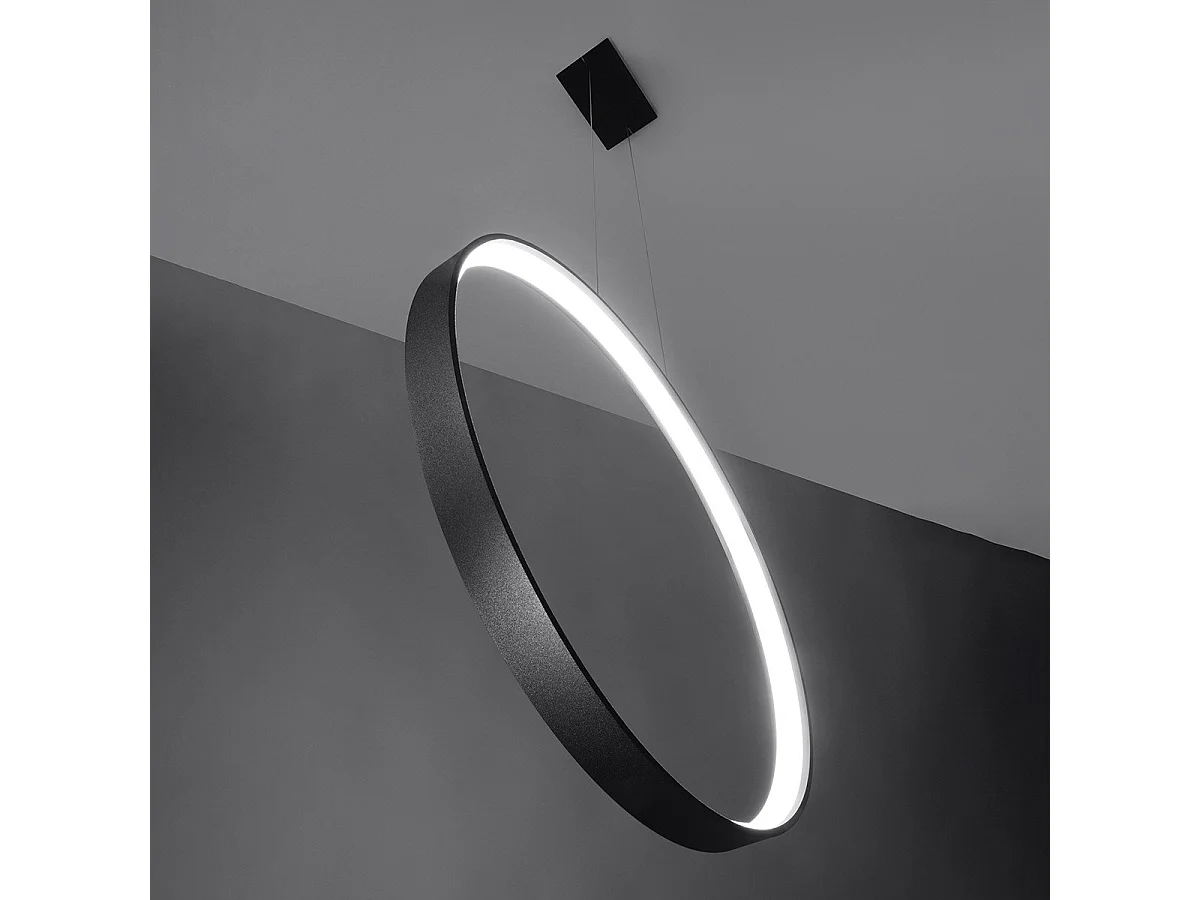 Lampe suspendue Nyra 55 noir 4000K