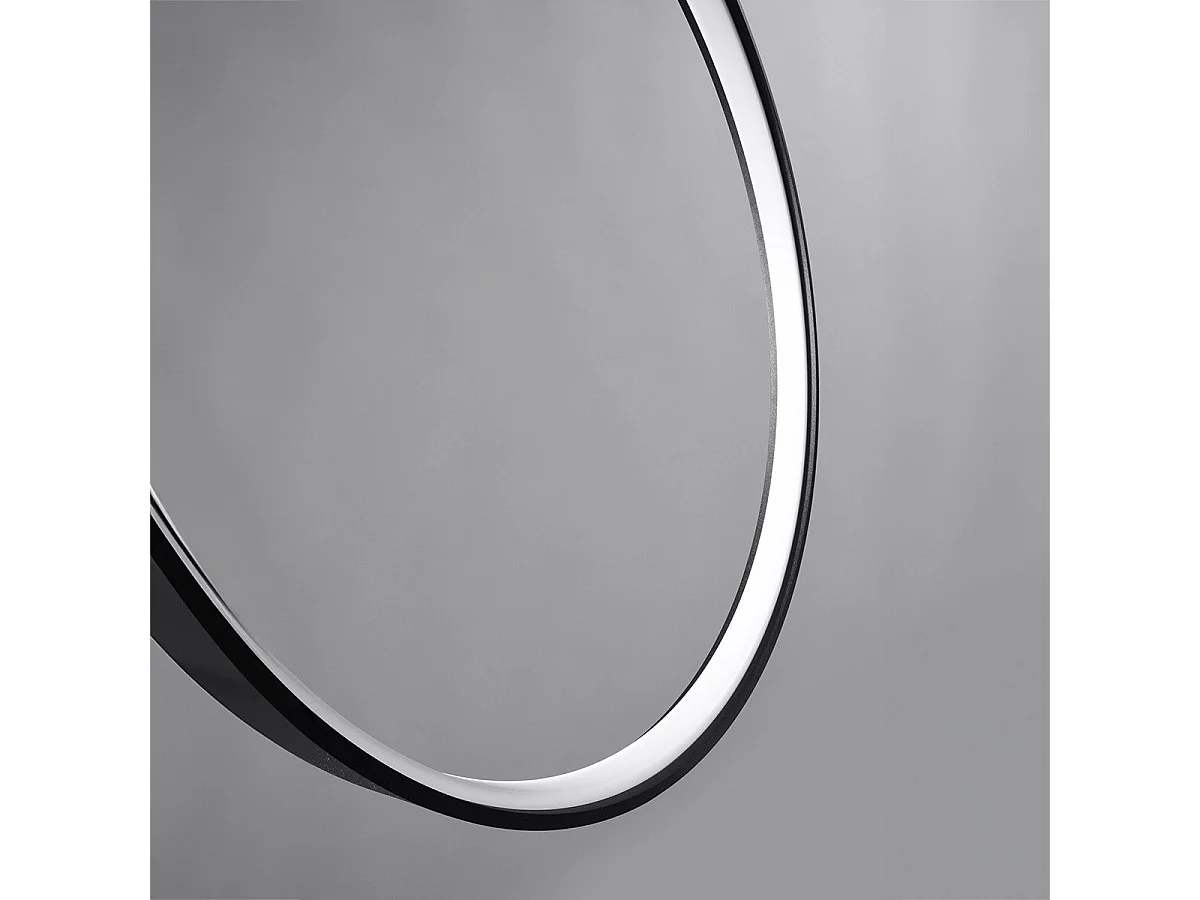 Lampe suspendue Nyra 78 noir 4000K