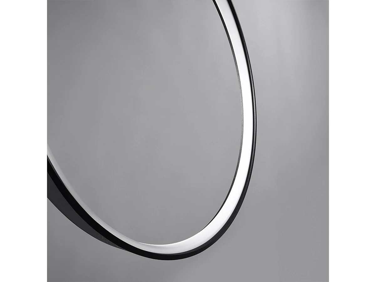 Lampe suspendue Nyra 110 noir 3000K