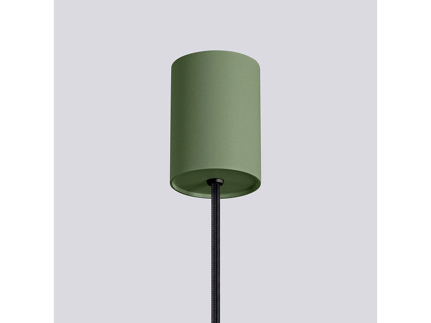 Lampe pendante Orbis 1 vert olive