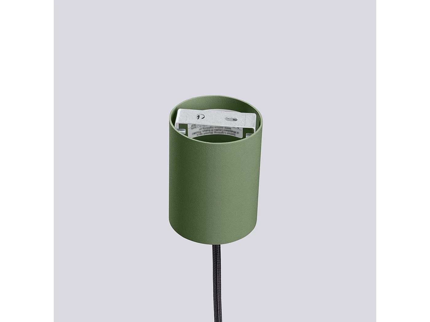 Lampe pendante Orbis 1 vert olive