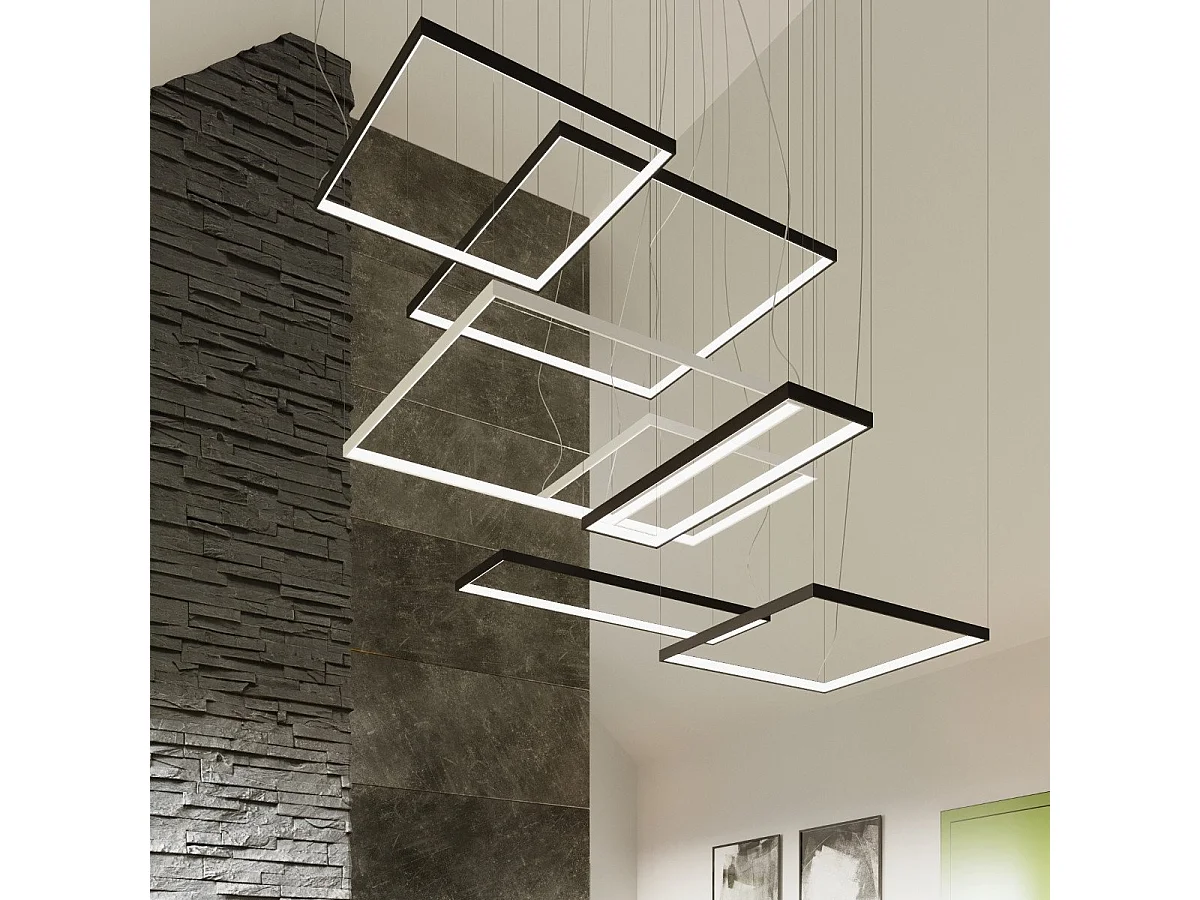 Lustre Luxa M blanc 3000K