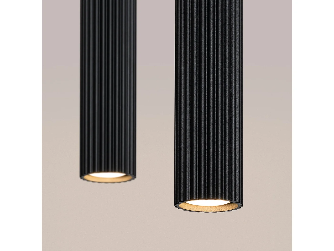 Lampe suspendue Onyx 2 noir