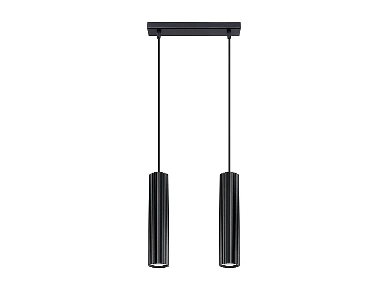 Lampe suspendue Onyx 2 noir