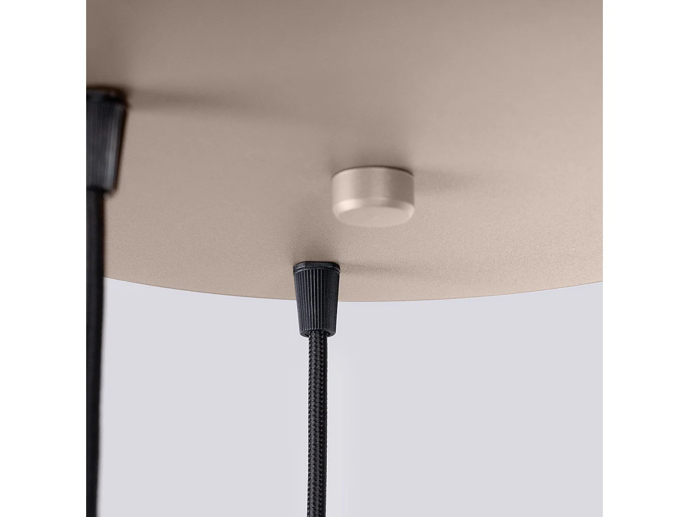 Lampe suspendue Orbis 3P taupe