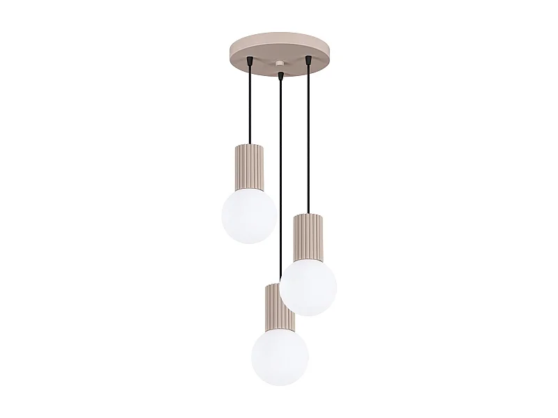 Lampe suspendue Orbis 3P taupe