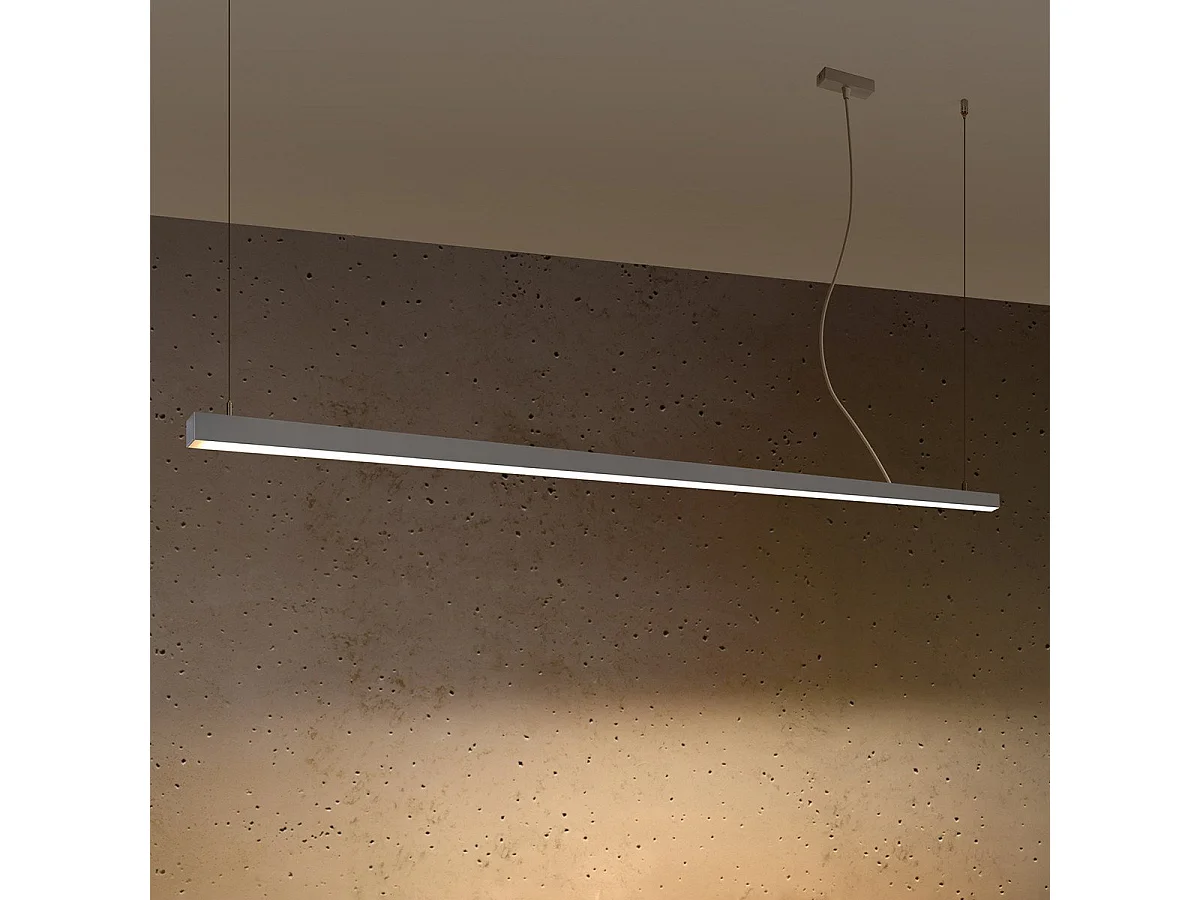 Lampe suspendue Vesta 200 gris