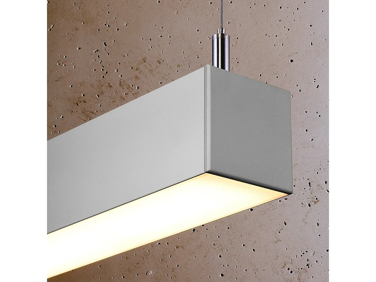 Lampe suspendue Vesta 200 gris