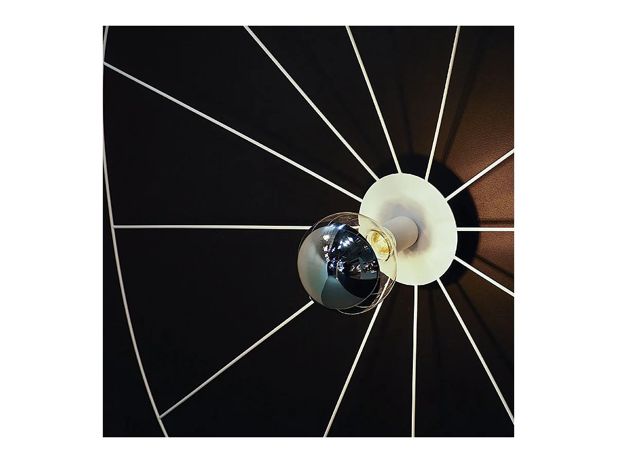 Applique - Plafonnier Solis 140 noir