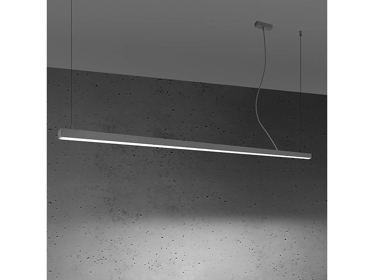 Lampe suspendue Vesta 200 gris