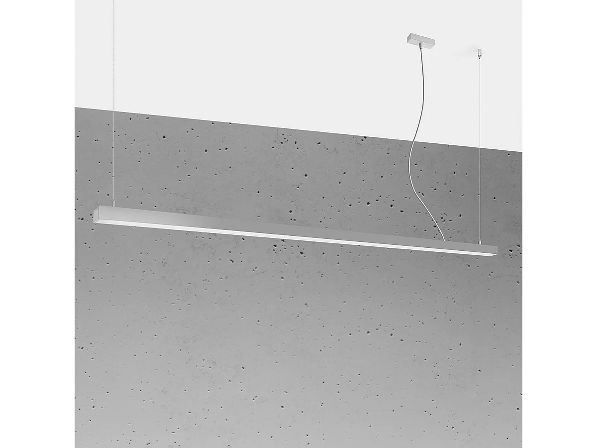 Lampe suspendue Vesta 200 gris