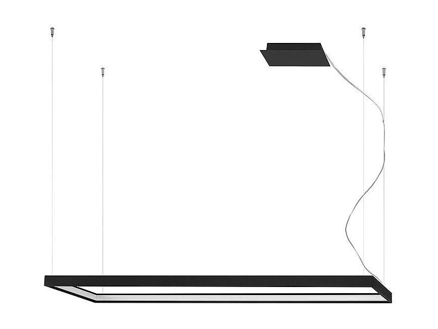 Lustre Sirius L noir 3000K