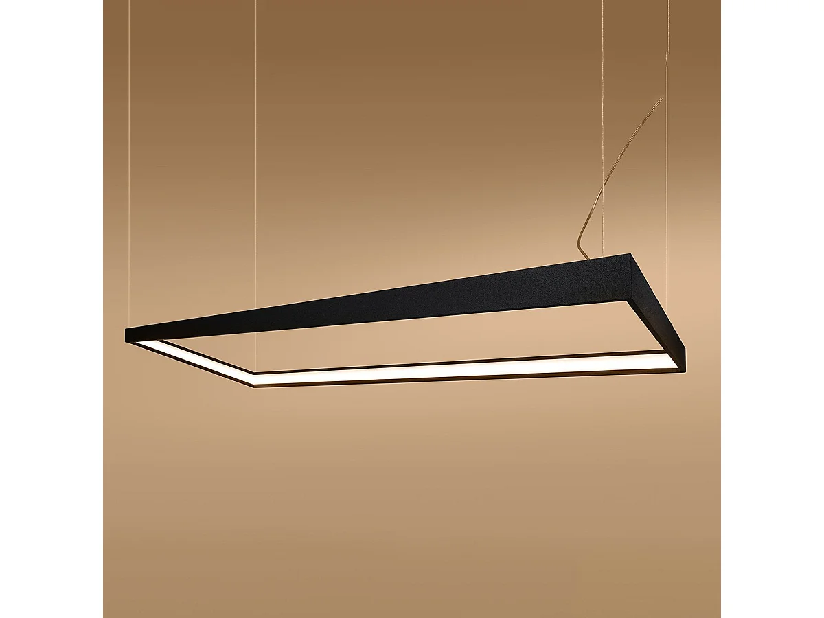 Lustre Sirius L noir 3000K