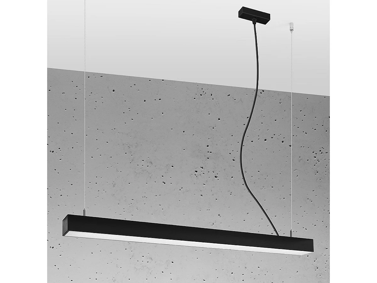 Lampe pendante Vesta 90 noir