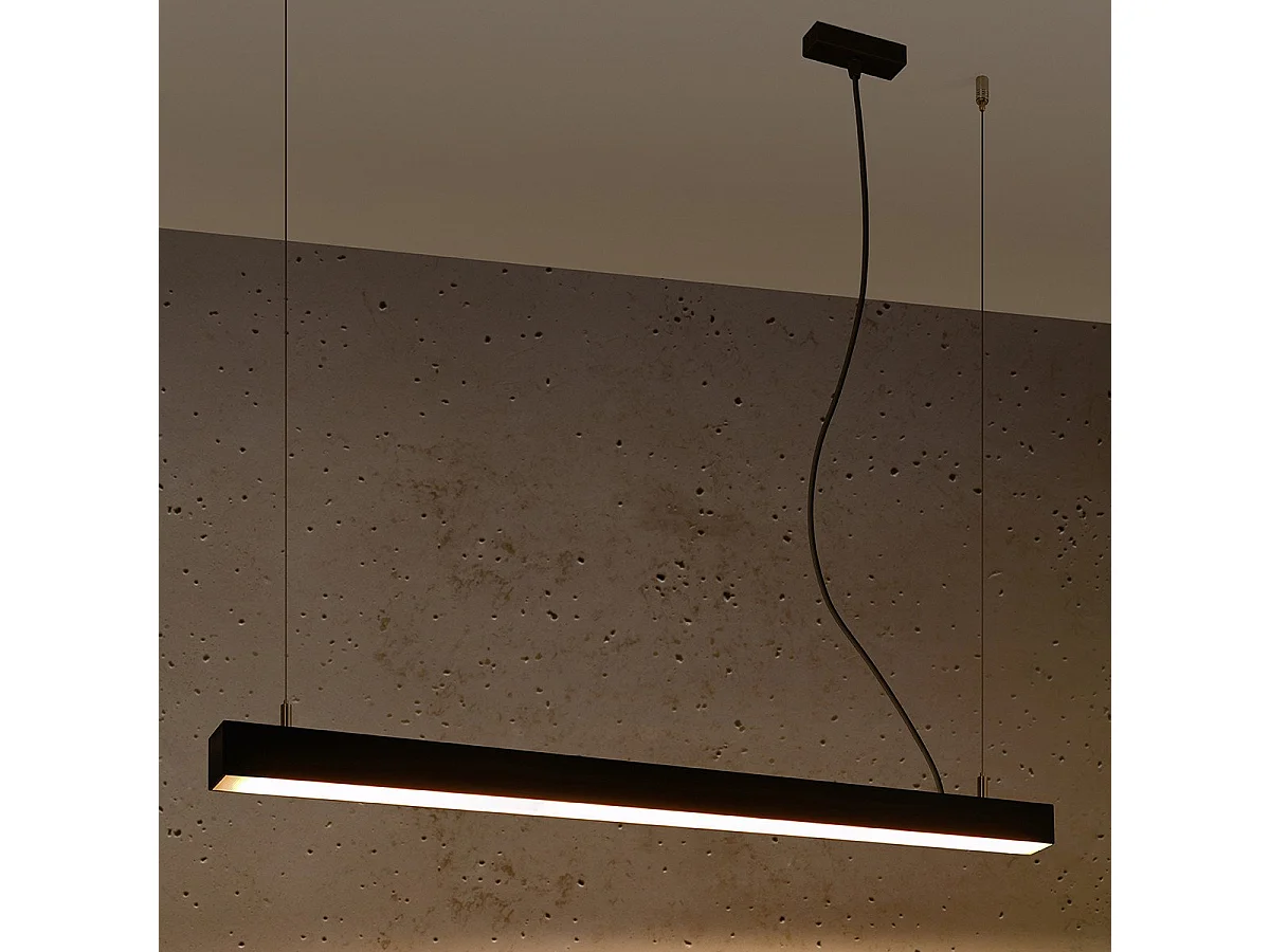 Lampe pendante Vesta 90 noir