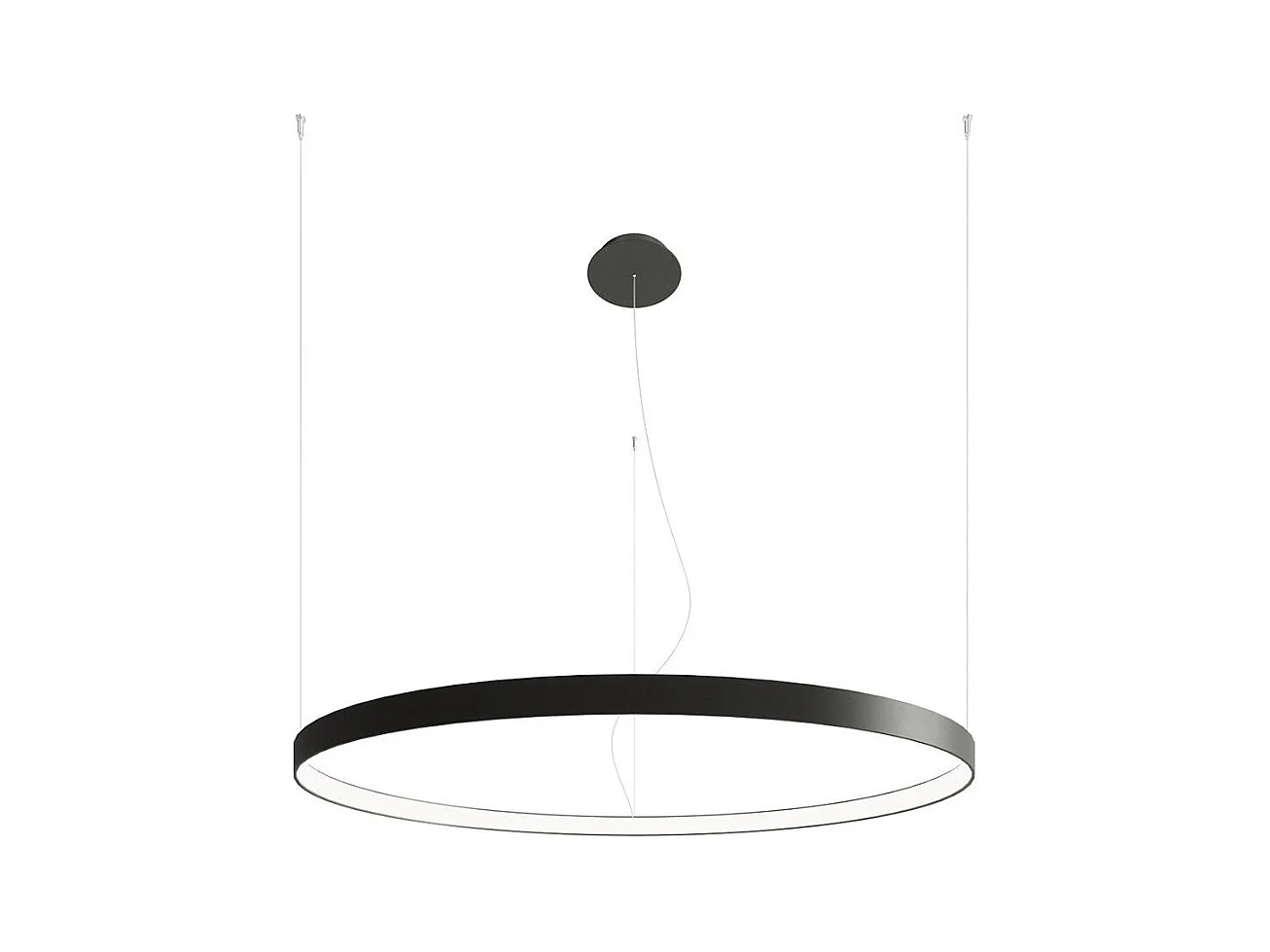 Lustre Nyra 110 noir 4000K