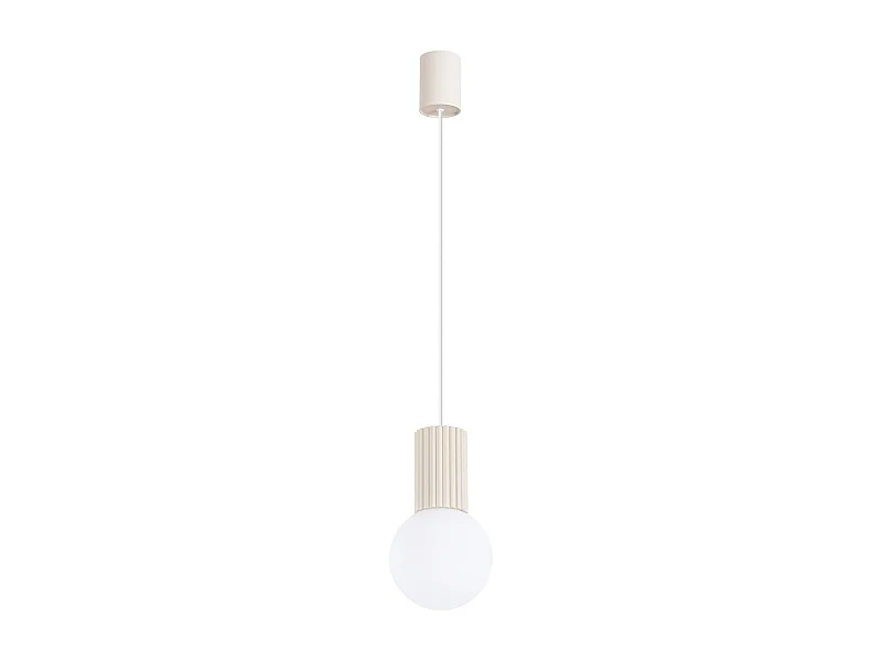 Lampe suspendue Orbis 1 beige