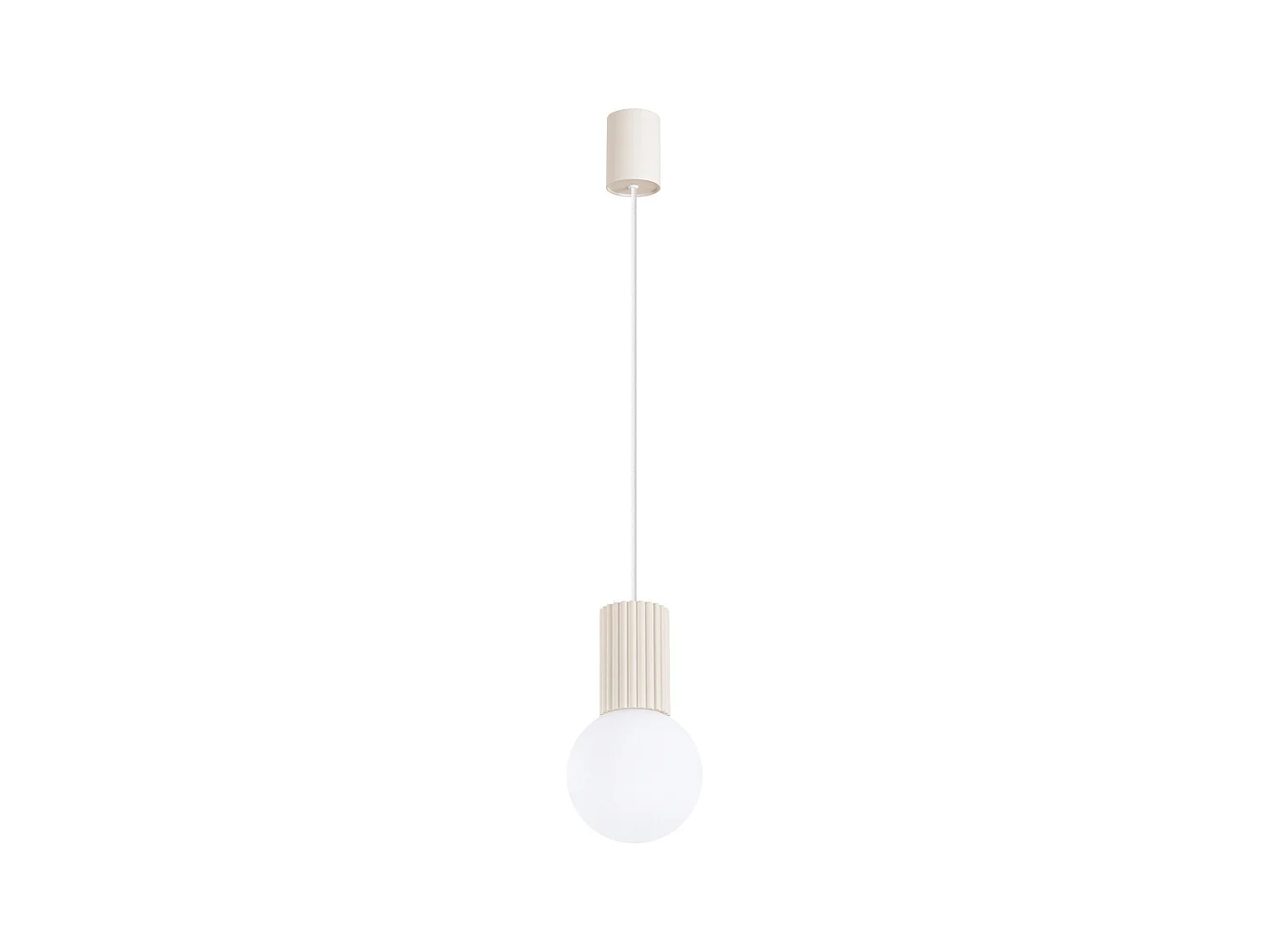 Lampe suspendue Orbis 1 beige