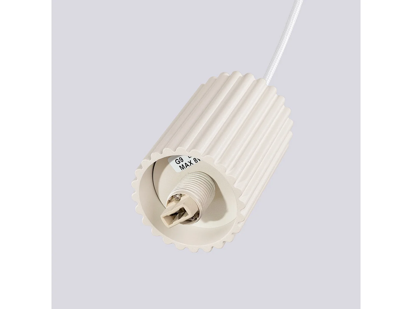 Lampe suspendue Orbis 1 beige