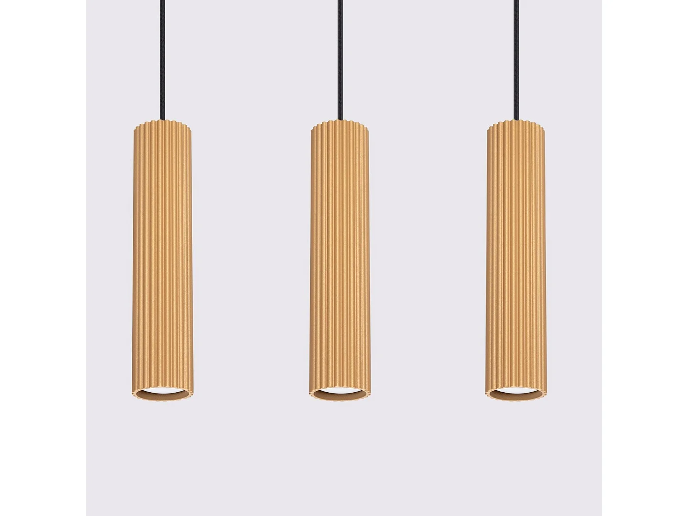Lampe suspendue Onyx 3L or