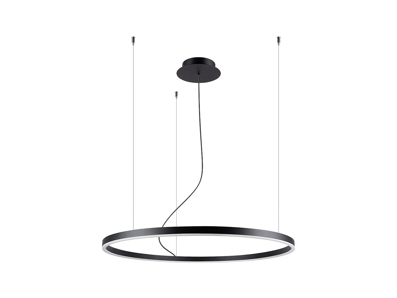 Lustre Aster 80 noir LED 3000K