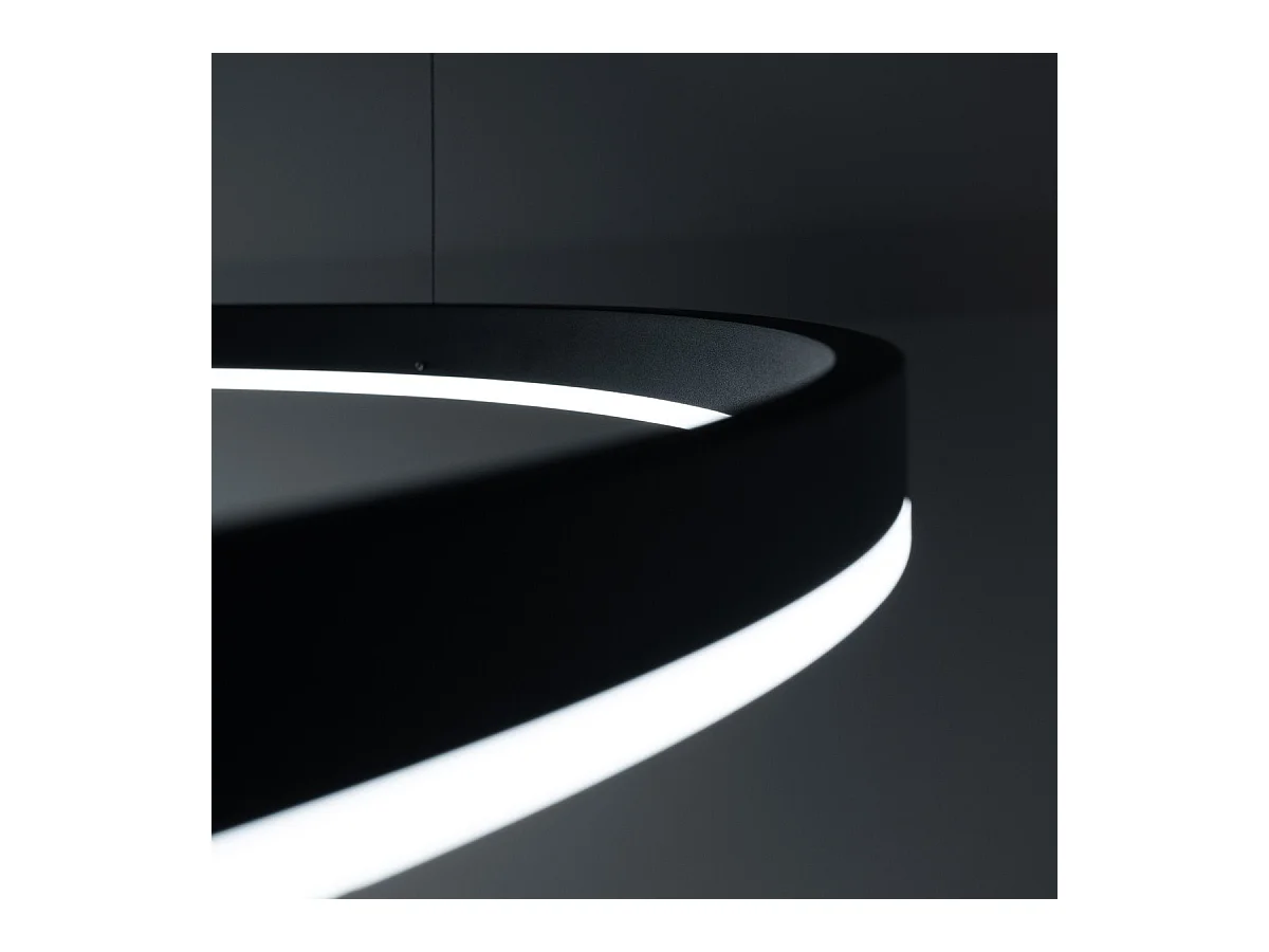 Lustre Aster 80 noir LED 3000K