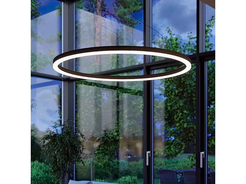 Lustre Aster 80 noir LED 3000K