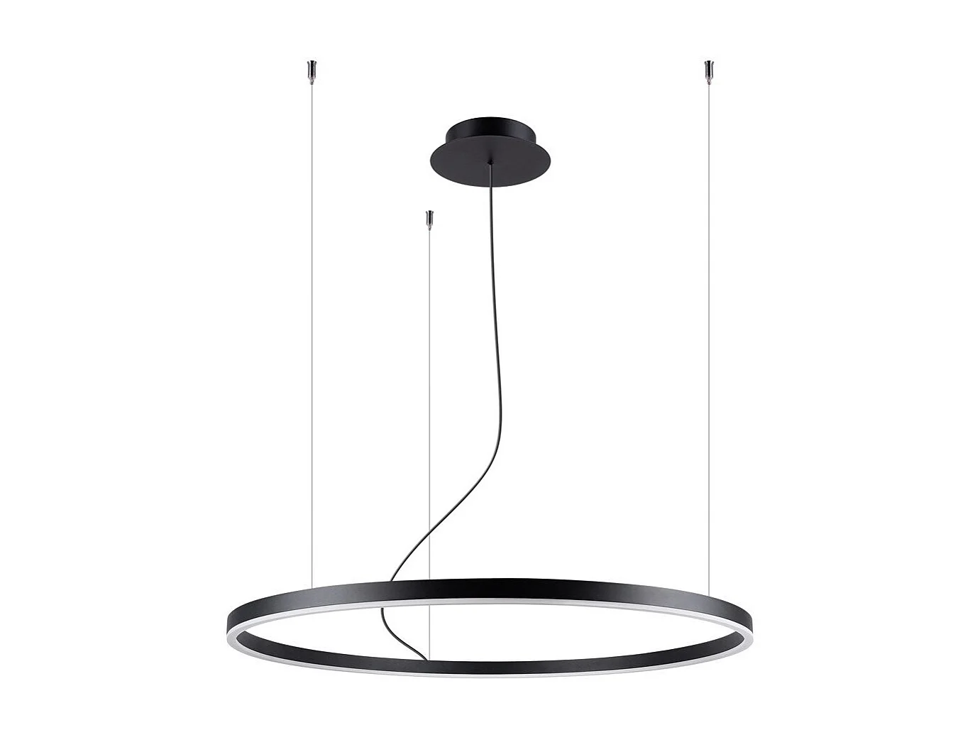 Lustre Aster 80 noir LED 3000K