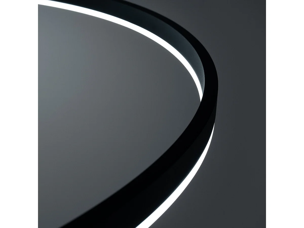 Lustre Aster 80 noir LED 3000K