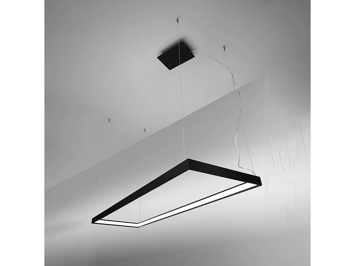 Lustre Sirius L noir 4000K