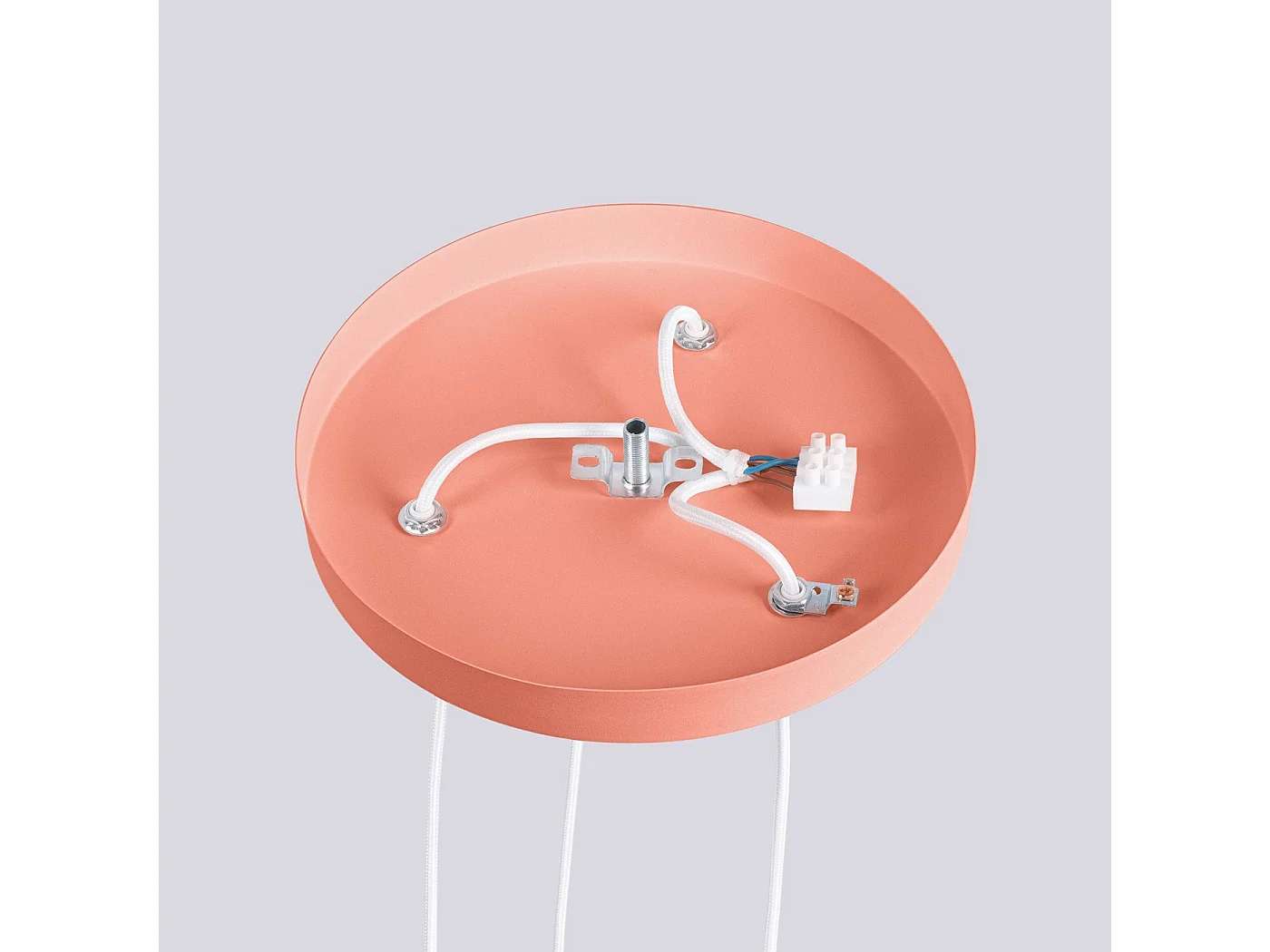 Lampe pendante Orbis 3P peach