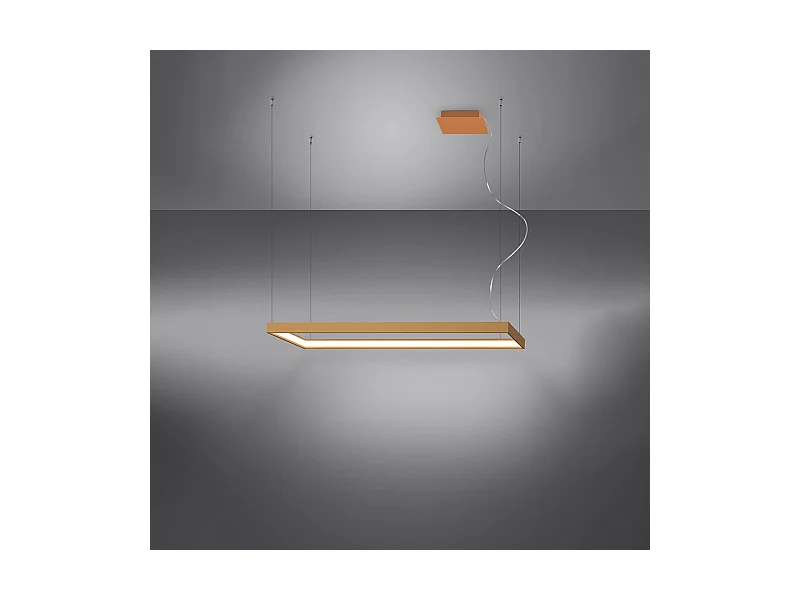 Lustre Sirius M doré 4000K